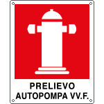 [20182X] 20182X - Cartello prelievo autopompa VVF