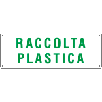 [2143S] 2143S - Etichetta adesiva raccolta PLASTICA