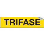 [9122A] 9122A - Foglio n. 1 etichette adesive TRIFASE