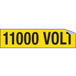 [9142A] 9142A - Foglio n. 1 etichette adesive 11000 VOLT