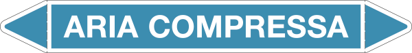 [99A241B] 99A241B - foglio da 5 etichette autoadesive con frecce e simboli xARIA COMPRESSA