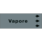 [99B951NDD] 99B951NDD - Foglio da 5 etichette " VAPORE " destra