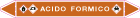 [99C050B] 99C050B - foglio da 5 etichette autoadesive con frecce+simboli ACIDO FORMICO