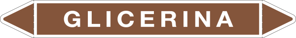 [99C360B] 99C360B - foglio da 5 etichette autoadesive con frecce e simboli x GLICERINA
