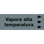[99C570NDD] 99C570NDD - Foglio da 5 etichette "VAPORE ALTA TEMPERATURA" destra