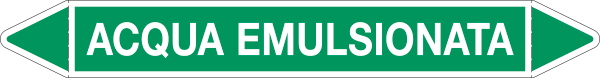 [99C850A] 99C850A - foglio da 5 etichette autoadesive con frecce+simb ACQUA EMULSIONATA