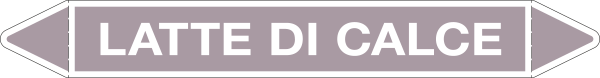 [99C920B] 99C920B - foglio da 5 etichette autoadesive con frecce+simb LATTE DI CALCE