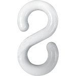 [AGK303S] AGK303S - Conf.25 ganci S per catene plastica