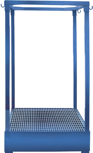 [AMS130] AMS130 - contenitore porta Big Bag con vasca (sacco Big Bag escluso)