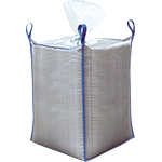 [AMSB123] AMSB123 - Big Bag sacco apertura sup.a caramella,x materiale edile,SENZA fodera