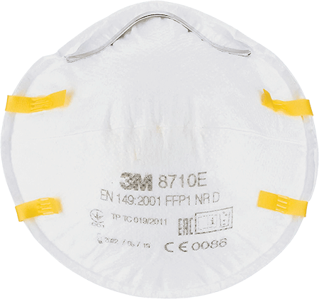 [AP8710] AP8710 - Respiratore 3M 8710 FFP1 per polveri