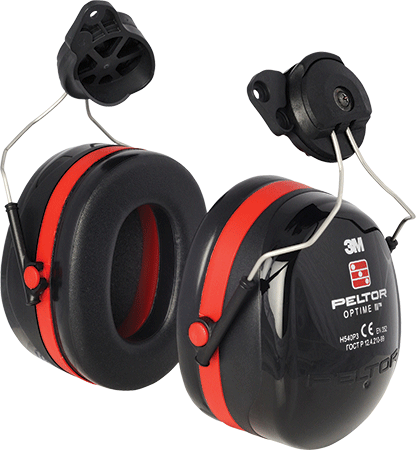 [APH543] APH543 - Cuffia PELTOR OPTIME III attacco elmetto G3000
