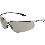 [APU3280] APU3280 - occhiali Sportstyle lente policarbonato grigia montatura bianca/nera