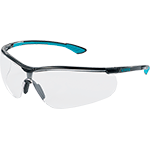 [APU3376] APU3376 - Occhiale SPORTSTYLE 9193 montatura nera/azzurra lente polic.incolore