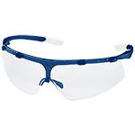 [APU8265] APU8265 - occhiali SUPERFIT montatura blu lente incolore