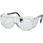 [APU9162] APU9162 - Occhiale Visitor lente incolore antigraffio antiappan