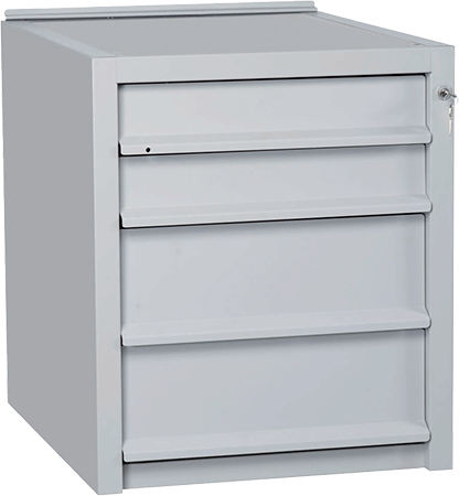 [ARBC54] ARBC54 - cassetiera da appoggio con 4 cassetti per tavoli da lavoro