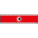 [BAN200P802] BAN200P802 - Banner divieto accesso 200 x 45