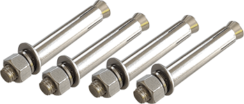 [BARV316F] BARV316F - 4 viti per fissaggio al suolo di BARV3168 e BARV3169