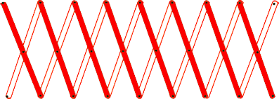 [BES300] BES300 - Solo barriera estensibile aperta non rifrangente