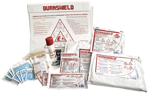 [BUK903] BUK903 - Busta KIT PROFESSIONAL contenente articoli antiustione