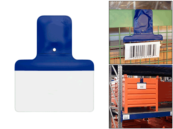 [BUSTA5OB] BUSTA5OB - busta magnetica per documenti formato A5 orizzontale colore blu