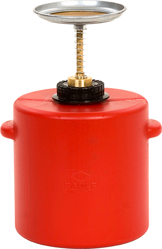 [CJ1372E] CJ1372E - Contenitore a stantuffo in polietilene da l.13,8