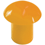 [CML16] CML16 - Confezione da 50 funghi per tondo armature in plastica x pali mm. 8-16