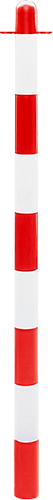 [CN113] CN113 - Solo paletto PVC bianco / rosso altezza  110 cm