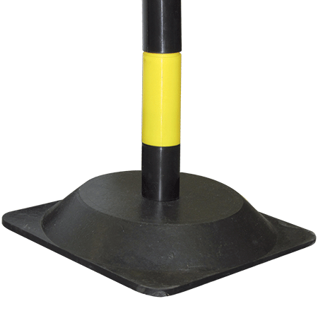 [CN94] CN94 - Sola base quadrata gomma per paletti CN..