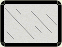 [CNC3045] CNC3045 - Cornice portacartello polietilene nera