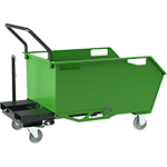 [COM114G] COM114G - benna porta rottami 300 lt (smontata)