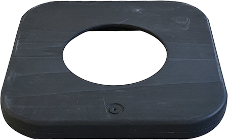 [CORV42] CORV42 - base nera zavorrabile x coni CORV46,CORV47,CORV47Y,CORV90