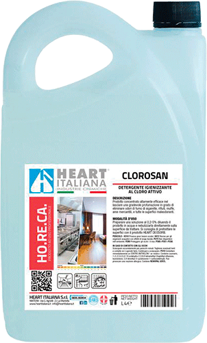 [CRAH283] CRAH283 - Tanica detergente igienizzante a base di cloro attivo 4 l