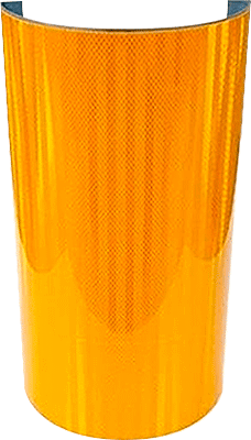 [CSR50] CSR50 - Calotta per delineatore ostacolo rifrangente E.G.