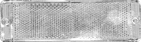 [CT22W] CT22W - Catadiottro retroriflettente 160x49 mm colore bianco