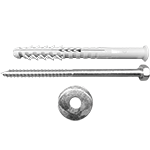[DAT6006] DAT6006 - tassello fissaggio diametro mm. 10x115 h. + rondella mm 8x24