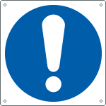 [E1350X] E1350X - Cartello obbligo generico solo simbolo EN ISO 7010