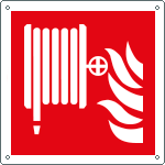 [E15115X] E15115X - Cartello antincendio lancia antincendio_naspo solo simbolo EN ISO 7010