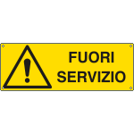 [E17125KS] E17125KS - Etichetta adesiva fuori servizio EN ISO 7010