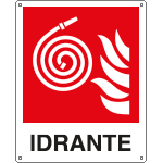 [E20117W] E20117W - Cartello idrante F019