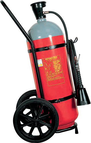 [ECCS054] ECCS054 - estintore carrellato a CO2 carica da kg.54 classe di fuoco B1-C