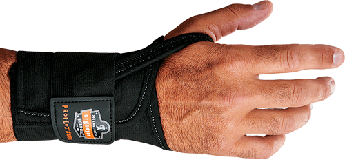 [EDS400LL] EDS400LL - Polsiera mano sinistra colore nero tg. L